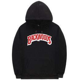 The screw thread cuff Hoodies Streetwear Backwoods Hoodie Sweatshirt Men Fashion autumn winter Hip Hop hoodie pullover Y201006