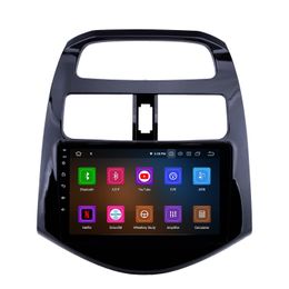 -9-дюймовый Android 10 автомобиль видео Автоматическое радио на 2011-2014 Chevy Chevrolet Daewoo Spark Beat Matiz с Bluetooth USB WiFi поддержки SWC
