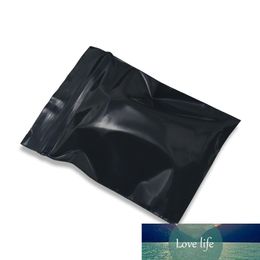 300pcs/lot 6*8cm Small Black Packing Plastic Bags Retail Resealable Flat Jewellery Electronic Package Grocery Plastic Bags