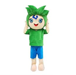 High quality Vegetable boy Mascot Costume Halloween Christmas Fancy Party Dress Cartoon Character Suit Carnival Unisex Advertising Props Adults Outfit