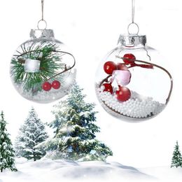 Party Decoration Tree Decorations Diy Supplies Pendant Hanging Baubles Christmas Ornament Ball Polystyrene Home For A Gift Year1