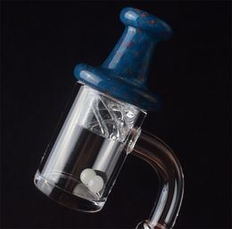 Smoking Quartz Banger Nail With Glass Spinning Carb Cap Pearls 10mm 14mm 18mm 45/90 For Glass Water Bongs Pipes Rigs