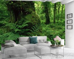 3d Home Wallpaper 3D Photo Wallpaper Home Decor Beautiful Forest Romantic Landscape Decorative Silk 3d Mural Wallpaper