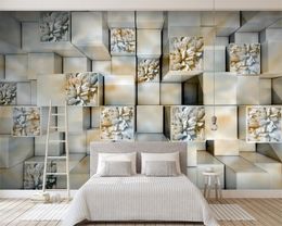 Beibehang Custom wallpaper 3D marble relief TV background wall living room bedroom mura home improvement 3d