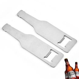 Stainless Steel Opener Hanging Wall Mount Bottle Opener Portable Wine Openers Durable Beer Bottle Openers Kitchen Bar Waiter Tool RRE14875