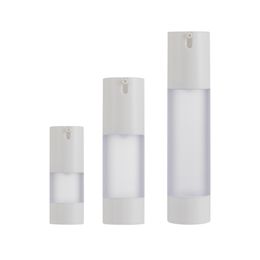 Jooray Airless Bottles 15ml 30ml 50ml Empty Vacuum Pump Cosmetic Bottle Travel Size Kit Container Lotion Cream