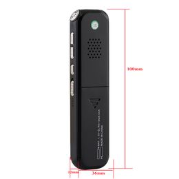 FreeShipping Professional Smart Voice Recorder 8GB 16GB Support Playback Digital MIC Recording Password Protection MP3 Player for Meeting