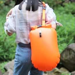 20L Inflatable Waterproof Dry Bag Swimming Bag Rafting Kayaking Storage Bag Buoy PXPF Q0705