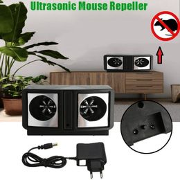 Ultrasonic Mouse Rat Mosquito Repeller Indoor Electronic Rodent Pest Reject Mice Insect Repellent Control Pest Reject Repeller Y200106