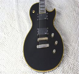 New Arriving Best Quality Custom Shop Standard Vintage Matte Black Electric Guitar EMG Pickups Gold Hardware