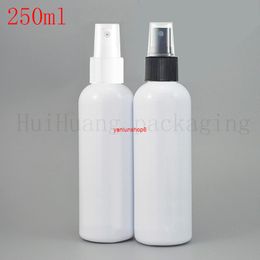 40pcs 250ml white Travel Portable Perfume Bottle Spray Bottles Empty Cosmetic Containers 250cc Atomizer Plasticgood package