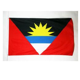 Antigua and Barbuda Flag High Quality 3x5 FT 90x150cm Flags Festival Party Gift 100D Polyester Indoor Outdoor Printed Flags Banners