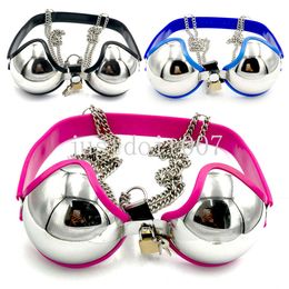 Chastity Devices Stainless Steel Chastity Bra Female Restraint Equipment Woman #87