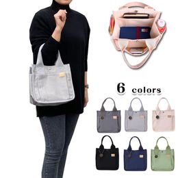 Handbags Brand Designer Top Grade Canvas Bags Bento Picnic Lunch Lunchbox Hand Carry Bag Fashion Vintage Simple Shopping Totes Pouch B7958