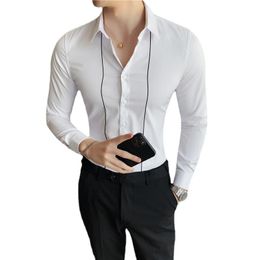 Buy White Black Party Shirts Men Online 