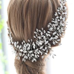 Hair Clips & Barrettes 100% Handmade Bridal Accessories Wedding Tiaras And Crowns Rhinestone Headband Crystal Ornaments Hairpieces