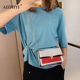 Hot Sale Crossbody Bags for Women 2020 Contrast Color Bags Fashion Women Korean Style Shoulder Bag Messenger Hasp Waterproof Beach Bag