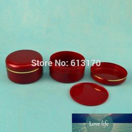 Cosmetic Packing Container Cream Jars Plastic 20pcs 150g 150ml with Inner Lid Red Empty Mini Sample Wins In Makeup Sub-bottling