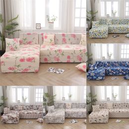 Modern High Quality Stretchable Elastic Sofa Covers for Living Room L Shape Covers for Corner Sofa 1/2/3/4 Sectional Sofa Cover LJ201216