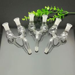 Transparent catapult glass adapter 10mm IN STOCK glass pipe bubbler smoking pipe water Glass bong free shipping