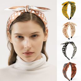Fashion Hot Selling Headbands for Women Girls Bowknot Heart Pattern Hair Bands Face Washing Hair Clips