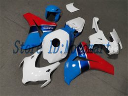 Body For HONDA CBR1000 RR CBR 1000 RR 08 09 11 CBR1000RR 08 09 10 11 CBR 1000RR 2008 2009 2010 2011 Fairings HM02 white blue red