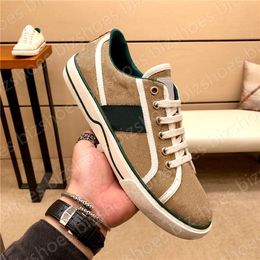 Tennis 1977 Turnschuhe Maus Apfel Low-Top Casual Shoe Lace Up Green Red Stripe Designer Schuhe Luxurys Sneaker Chaussures