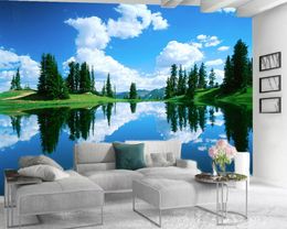 Custom 3d Landscape Wallpaper Modern Mural 3d Wallpaper Beautiful Landscape HD Superior Interior Decorations 3d Wallpaper