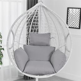 Swing Hanging Basket Seat Cushion Outdoor Balcony Garden Back Decor Rocking Chair Pad No 220115