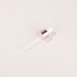 Pink Glass Dropper Container for Essential Oil And Cosmetic Dropping Thick Aromatherapy Dropper Pipette Bottles 10ml-100ml