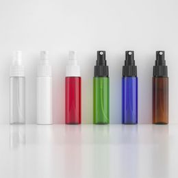 50 x 30ml Empty Makeup Setting Mist SprayerPlastic Bottle 30cc Perfume Cosmetic PET Container Clear Blue Green White