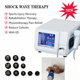 Extracorporal shockwave Hight Pressure Shock Wave physiotherapy Equipment Body Pain Relief Machine Pain Treat Shockwave for 6BAR