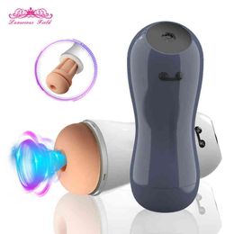 Male and Female Adult Masturbation Sex Toy with Vacuum Vibration Absorber Oral Cavity Vagina Royal Device 0114