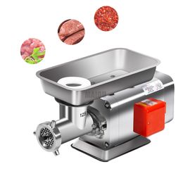 220v Household Electric Meat Grinder Commercial Stainless Steel Meat Grinder Multifunctional Meat Mince Stuffing Enema Machine