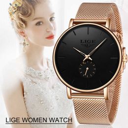 watches Brand Luxury Women Casual Watch Waterproof Wristwatch Women Fashion Dress All Stainless Steel Ladies Clock Mujer