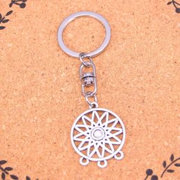 Fashion Keychain 33*27mm connector Pendants DIY Jewelry Car Key Chain Ring Holder Souvenir For Gift