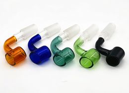Smoking Pipes Colorful glass Banger Ash Holder For Glass Bong Bowl 14mm 18 mm Joint Pipe Bucket