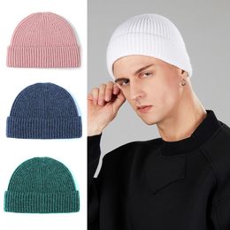 M306 New Autumn Winter Womens Men's Knitted Hat Warm Beanies Skull Caps Lady Men Knitted Hats