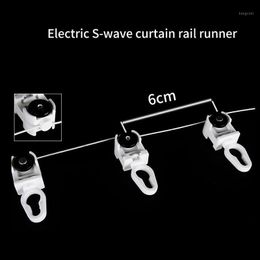 s wave curtain Runners/wave tape for Dooya electric curtain track system or Motorised electric rail manual rail1