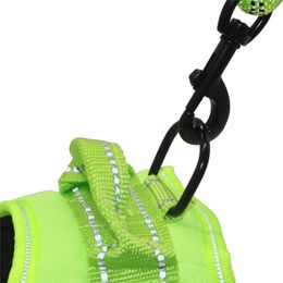 FML Pet No Pull Cat Harness with Reflective Straps Adjustable Breathable Service Dogs Vest with Handle Easy Control In Training LJ246d