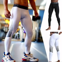 Mens Compression Pants Running Tights Men Gym Workout Leggings Training Active