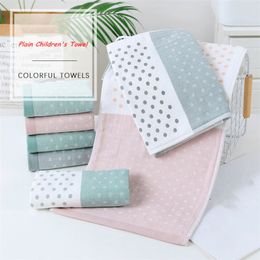 2550cm rectangle towel pure cotton children face towels soft handkerchief bath towel for newborns