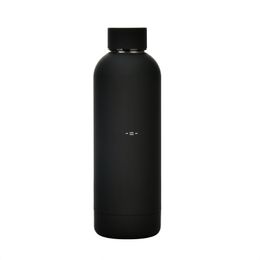 501-600ML Frosted Water Bottle Stainless Steel OutdoorPortable Sports Cup Insulation Travel Vacuum Flask Bottles seaway RRA11917