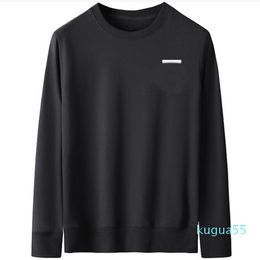 S-5XL Big Mens Hoodies Crew Neck Plus Size Spring Autumn Man Sweater Breathable Male Sweatshirts Big Sexy Men's Tops Clothes Man Hoody