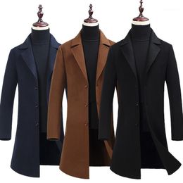 double-sided cloth cashmere coat han edition cultivate morality business and leisure Travellers in pure Colour long coat1