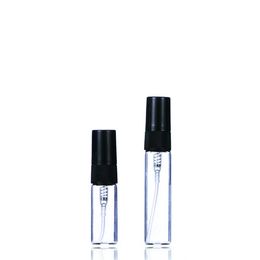 2022 2ml 3ml 5ml 10ml Spray Bottle Perfume Empty Glass Vials Reusable Aromatherapy Fine Mist Atomizer Cosmetic kit Accessories