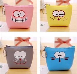 Cute coin purses boys girls storage bag waterproof protable coin walletr lady fashion cosmetics storage bag