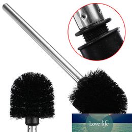 Stainless Steel Handle Bathroom Brush Cleaning Toilet Brush Plastic Head Holder For Household Clean Accessories