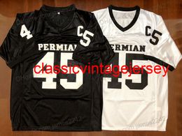 Boobie Miles #45 Permian Football Jerseys Movie Friday Night Lights Stitched Black White S-3XL High Quality