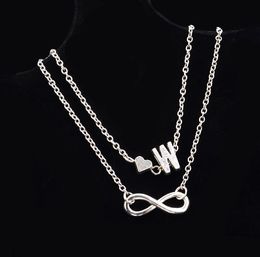 26 Letter Anklet Bracelets Female Initial Heart Infinity Charm Bohemian Friend Jewellery Gift Ankles Bangle For Women Girls 375